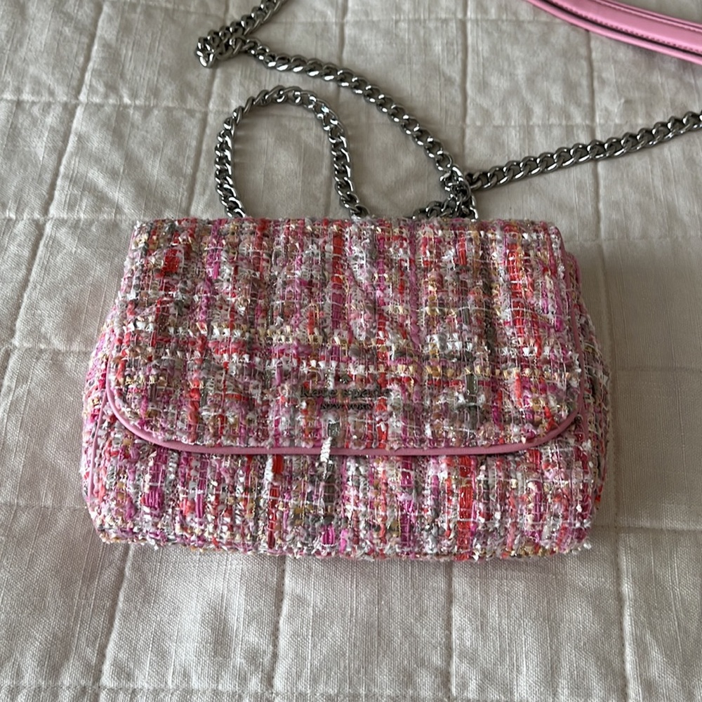 - Kate Spade New York BRIAR LANE QUILTED TWEED MINI EMELYN CROSSBODY.